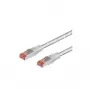 Cable de red Goobay CAT 6, S/FTP (PiMF), transparente, 5 m - material de cobre (93567)