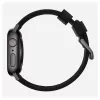 Correa Nomad Modern Strap negra de cuero activo con conector negro 42/44/45/49 ProV2