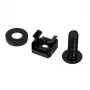 Juego de tornillos LOGILINK AC116 — 50 tornillos negros para accesorios de rack