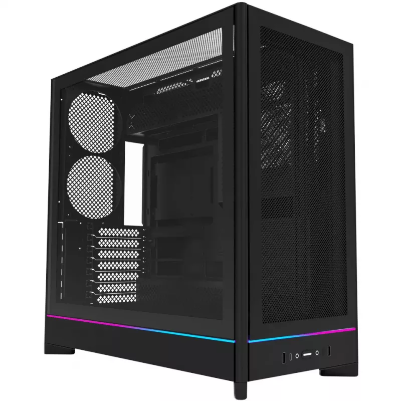 Caja de PC Montech HS01 Midi Tower negra
