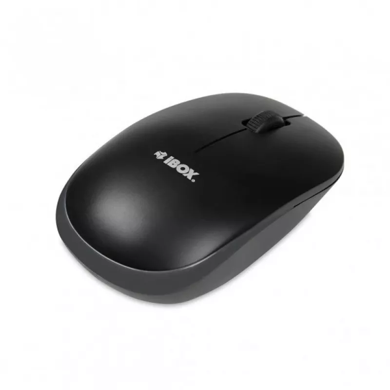 IBOX Desktop Kit Pro conjunto inalámbrico de teclado y ratón, QWERTY tamaño completo 104 teclas, 2,4 GHz, 1200 DPI, negro