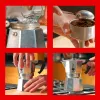 Bialetti Moka Express Cafetera moka 0,775 L Aluminio, Negro