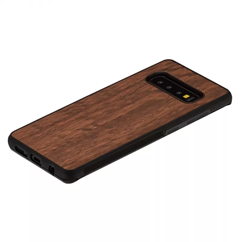 Funda para smartphone man and wood para Samsung Galaxy S10, diseño koala negro, funda protectora