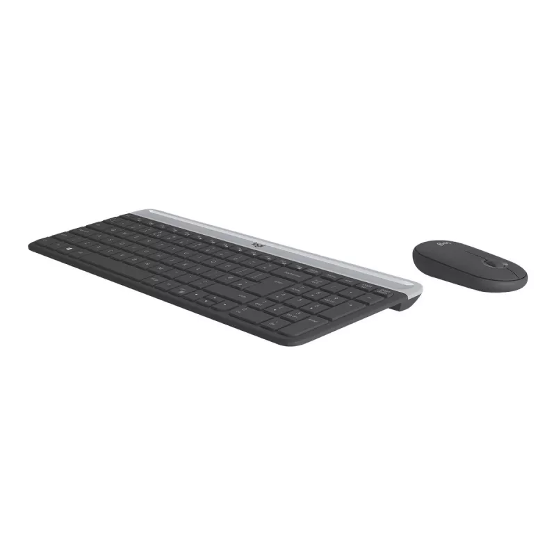Conjunto de teclado y ratón Logitech MK470 combo delgado