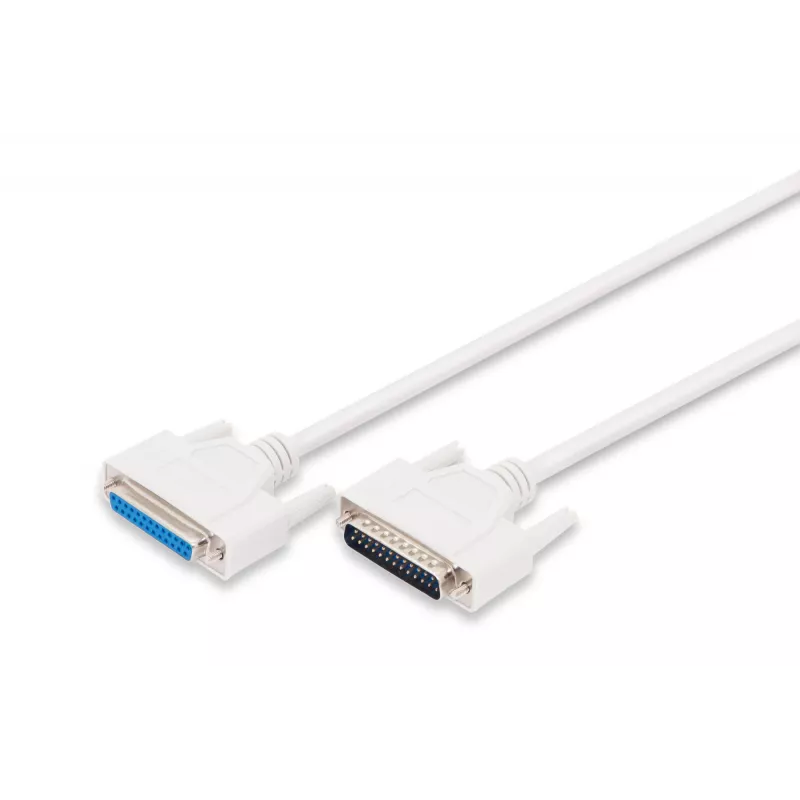 Cable de prolongación de transmisión de datos Digitus D-Sub25/M - D-Sub25/H