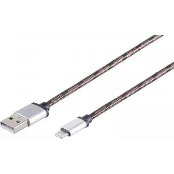 Cable Lightning S/CONN 14-50078 0,9 m marrón