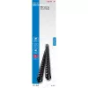 Genie 12373 - Lomo para encuadernar - Negro - 85 hojas - Plástico - 1,2 cm - 120 mm