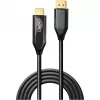 Lindy Cable activo DisplayPort 1.4 a HDMI 8K60 de 3 m, 3 m, DisplayPort, HDMI, conector macho, conector macho, recto