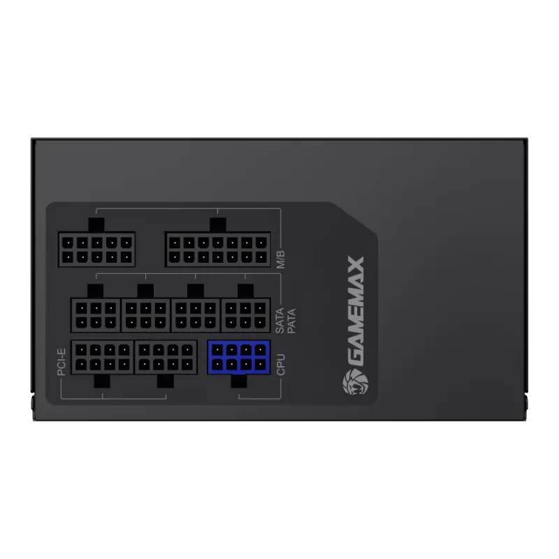 Gamemax fuente de alimentación, 80 PLUS, Gold | GX 750GF | 750 W