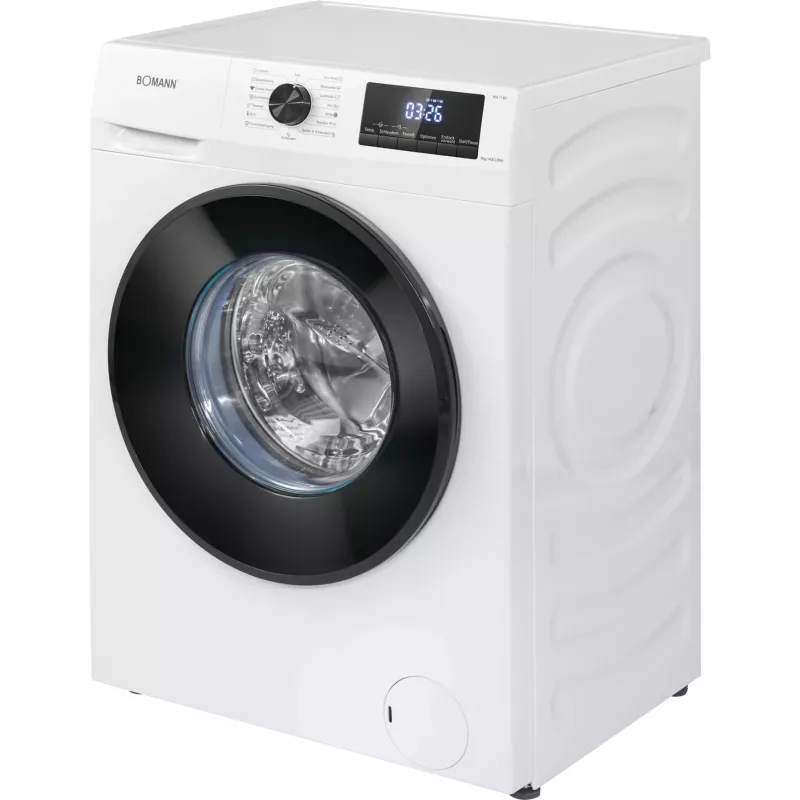 Lavadora BOMANN WA 7185, 8 kg, 1400 rpm, clase de eficiencia energética A, clase de centrifugado B