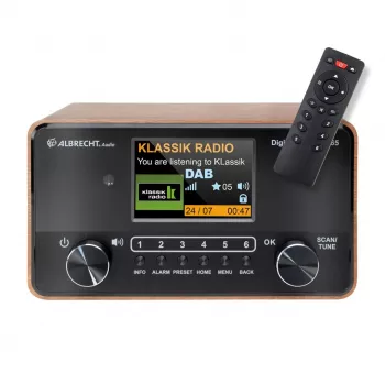 Radio digital Albrecht DR 865 Senior (envase abierto)