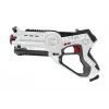 Jamara 410065 Impulse Laser Bug Hunt Set, pistola láser de juguete con diana, blanco/naranja