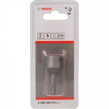 Puntas de destornillador de vaso Bosch Extra Hard 50mm metal 2608550072
