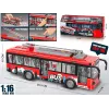 Autobús de juguete con luces, sonido y puerta practicable Madej modelo 012865