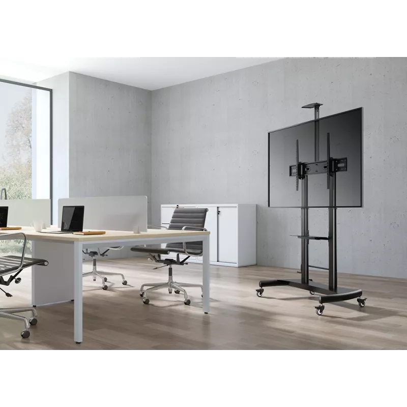 Soporte de TV Gembird TVS-100T-02 altura ajustable para televisores de hasta 100