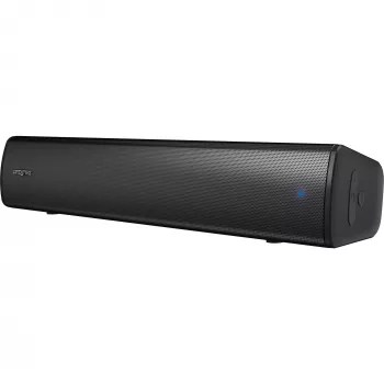Creative - Stage Air V2 Barra de sonido compacta para debajo del monitor Negra
