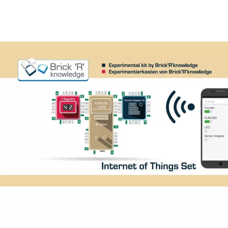 Set IoT ALLNET ALL-BRICK-0688 — kit IoT, idioma español