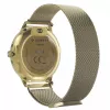 Smartwatch Garett Verona 2 Gold Mesh con Bluetooth y medidor de frecuencia cardíaca
