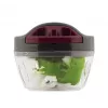 Picadora de alimentos manual JATA AC57E negra transparente