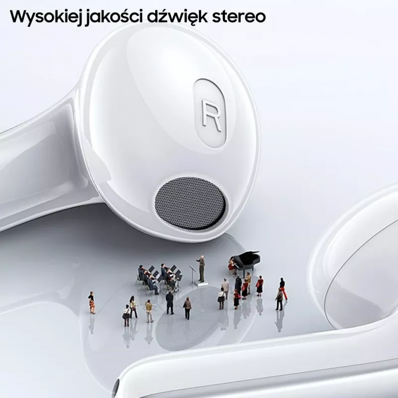 Auriculares USAMS TWSXH Series Dual Mic Wireless azul/azul BHUXH03