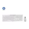 CHERRY Stream Desktop Teclado y ratón incluidos Oficina RF Wireless QWERTZ Alemán Blanco