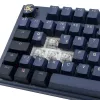 Teclado gaming Ducky One 3 Cosmic Blue TKL, RGB-LED - MX-Ergo-Clear