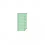 Cuaderno Sigel Bonbuch BO075 105 x 200 mm, azul, 360 hojas
