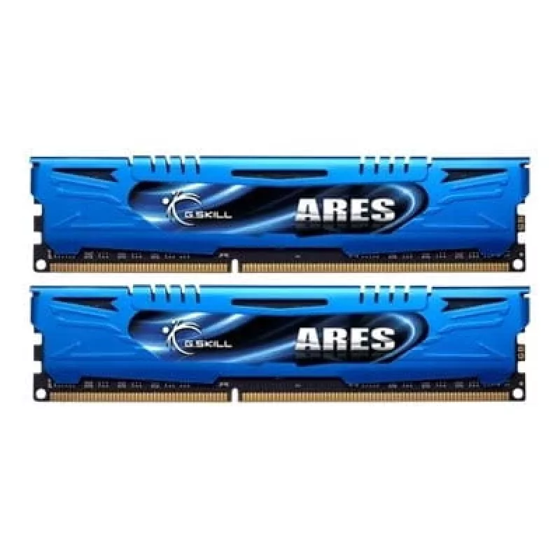 DIMM 16 GB DDR3-2133 (2x 8 GB) Kit dual, Memoria Azul, F3-2133C10D-16GAB, ARES