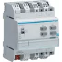 Módulo de E/S digital/analógico Hager TXA304 — entrada digital, 4 canales, 21–32 V DC, hasta 230 V, 50–60 Hz