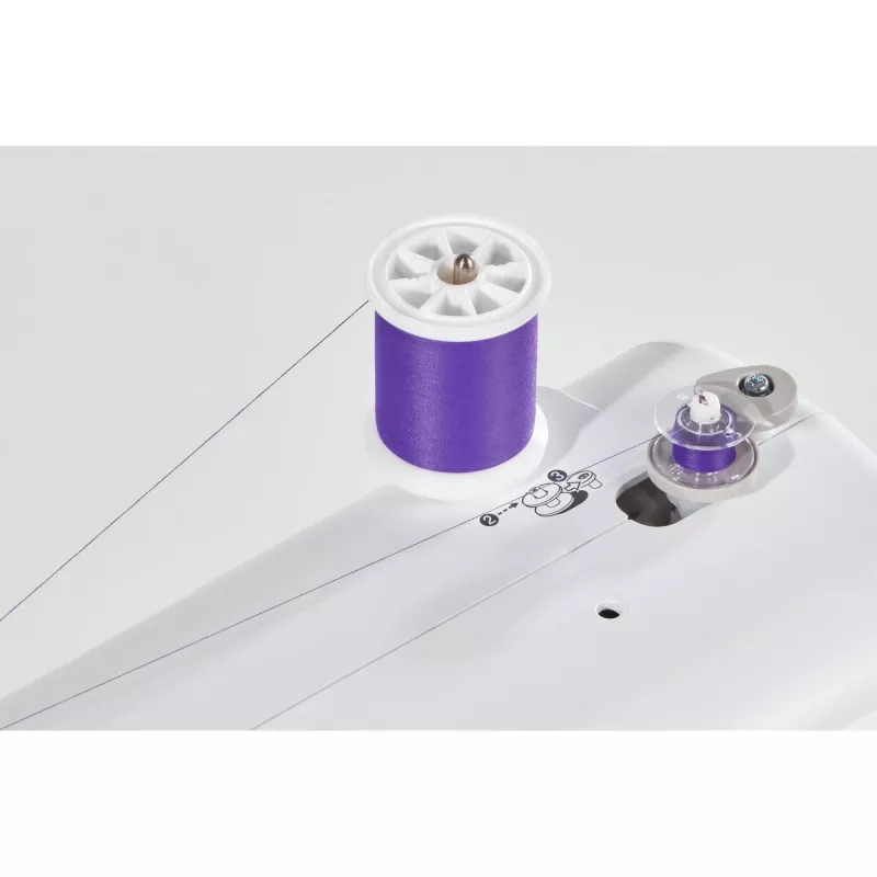 Máquina de coser Brother FS70WTx — 70 puntadas, pantalla LCD, 750 SPM, 5 mm de longitud, 7 mm de anchura