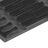 9711 Insert de espuma Juego de destornilladores VDE 1, 16 piezas negro/gris, en insert de espuma para carro de taller