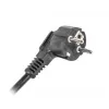 Unidad de distribución de energía LANBERG PDU-09E-0300-BK — 9 tomas tipo E, 16 A, 220–250 V, cable de 3 m, rack 1U, 19