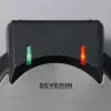 Severin WA 2103 gofrera para 4 gofres 1200 W negra, plateada