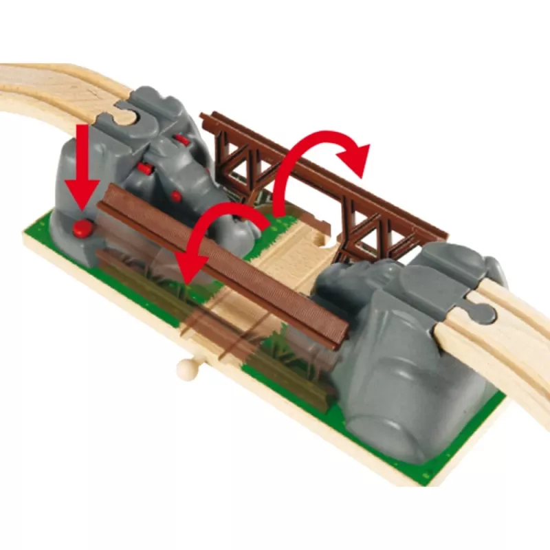 BRIO World puente colapsable