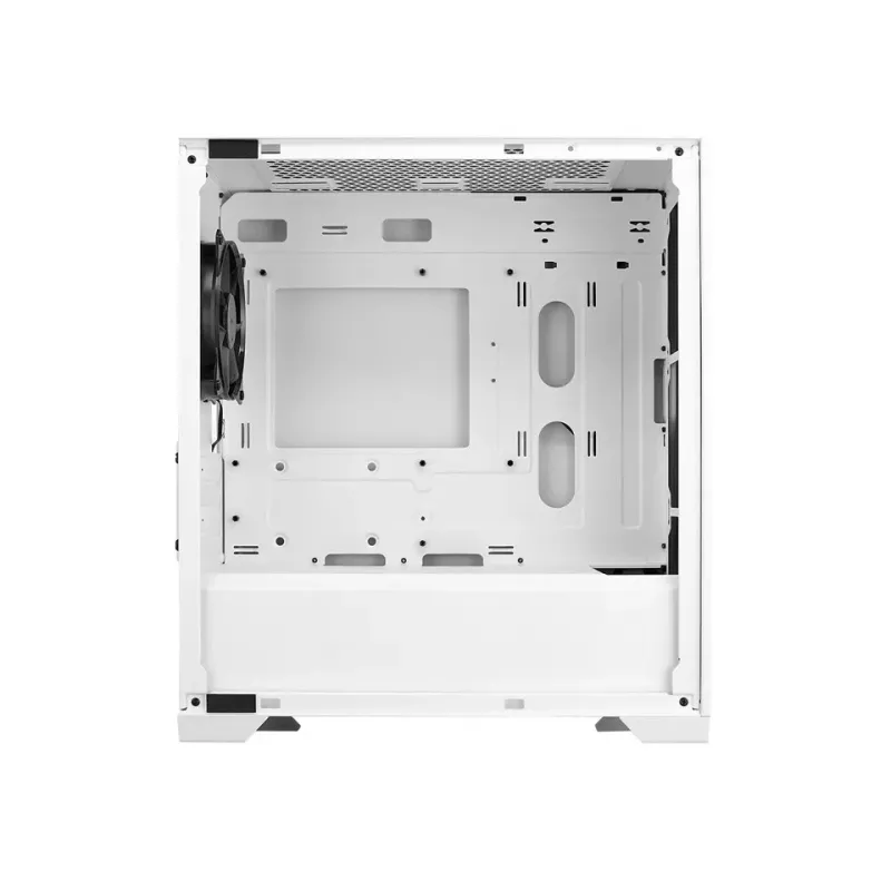 Cooler Master Elite 301 Lite caja de PC Micro-ATX torre, panel lateral de cristal templado, blanca