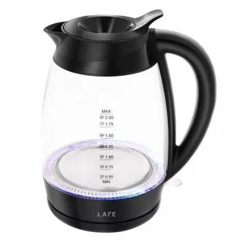 Hervidor de agua LAFE Essential XL 1,7 l 2200 W cristal