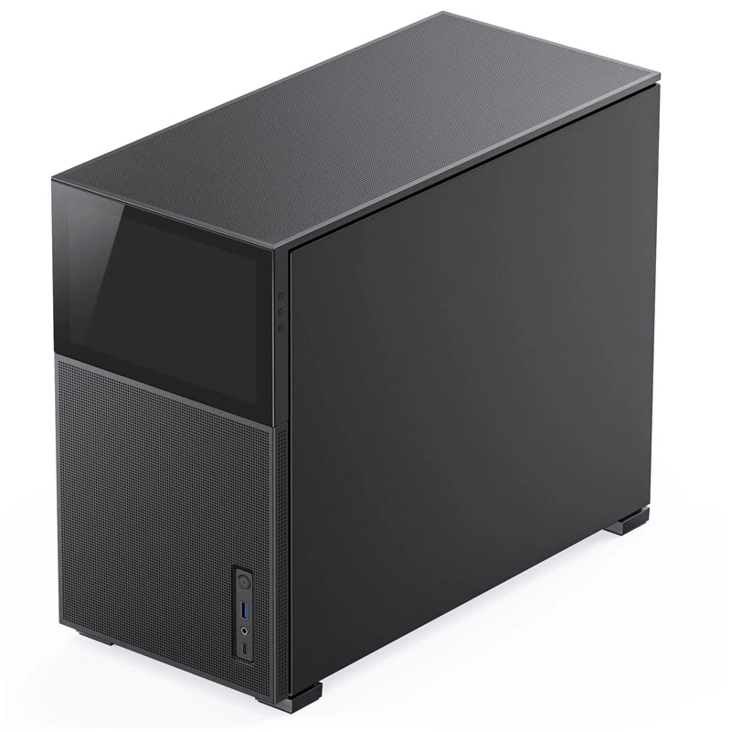 Carcasa Jonsbo D31 MESH Screen Micro-ATX, cristal templado - negra