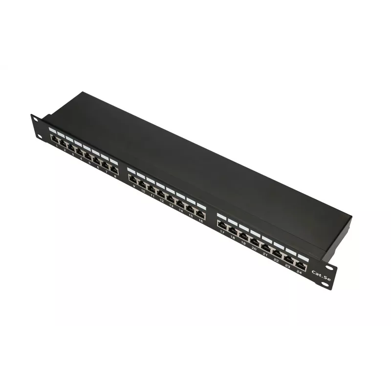 Patch panel Extralink CAT5E STP V2 24 puertos