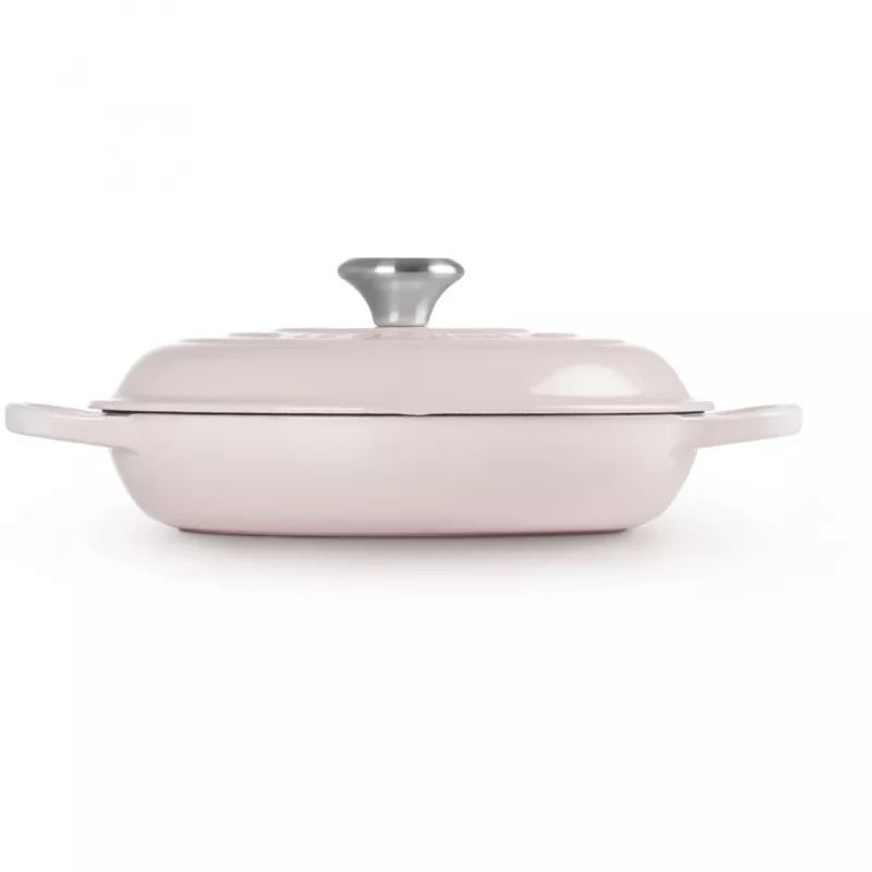 Le Creuset Signature 26 cm Gourmet Professional Asadora Rosa