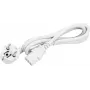 Cable de alimentación Omnitronic para aparatos 3x1,0 mm², 1,2 m de longitud