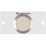 Kindermann Konnect 50 alu - Faceplate modular Snap-In