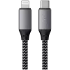 Cable USB Satechi ST-TCL10M 0,25 m USB-C USB-C/Lightning negro gris