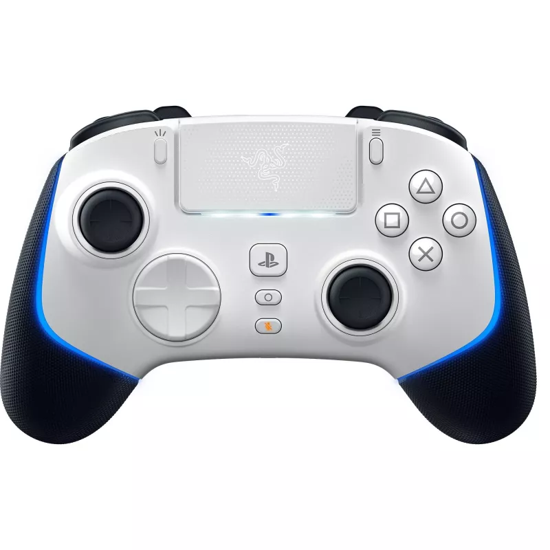 Razer Wolverine V2 Pro - Gamepad - PC - PlayStation 5 - D-Pad - botón de menú - analógico / digital - con cable e inalámbrico - Blanco