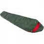 Saco de dormir momia negro Arrow ECO (verde oscuro/rojo)