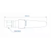 Antena móvil recta compacta TELTONIKA 003R-00281 5 dBi para dispositivos móviles e inalámbricos