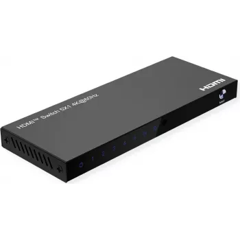 ROLINE conmutador HDMI 5 puertos 4K60Hz HDCP2.3+ mando a distancia IR (14.01.3618)
