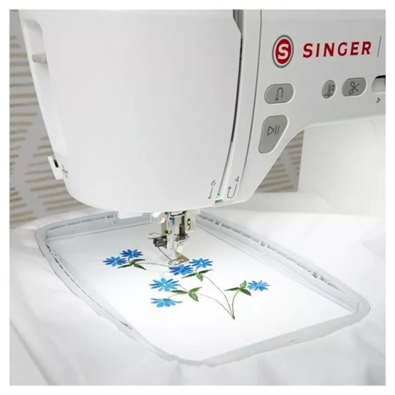 SINGER máquina de coser y bordar SE 9185 WiFi — máquina doméstica multifunción con función de bordado integrada y conectividad WLAN