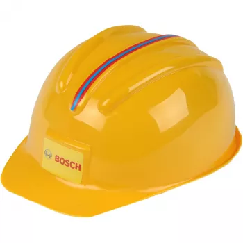 Theo Klein 8127 Casco de artesano Bosch, juguete de rol infantil, amarillo