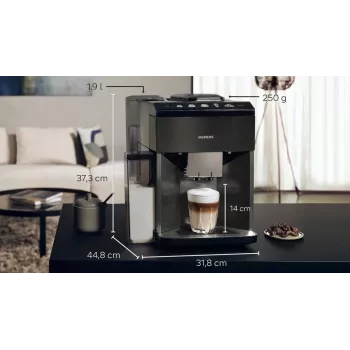 Siemens EQ.500 TQ518RX3 cafetera superautomática 1,9 L