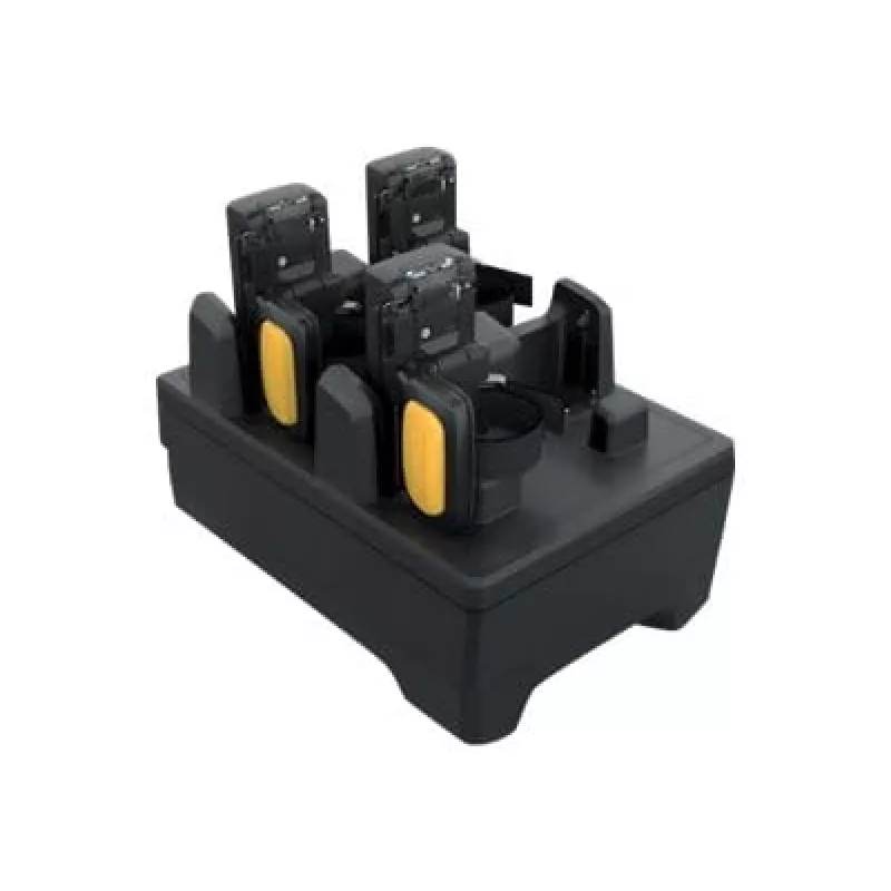 Cargador Zebra CRD-RS51-4SCHG-01 para batería de lector de códigos de barras DC